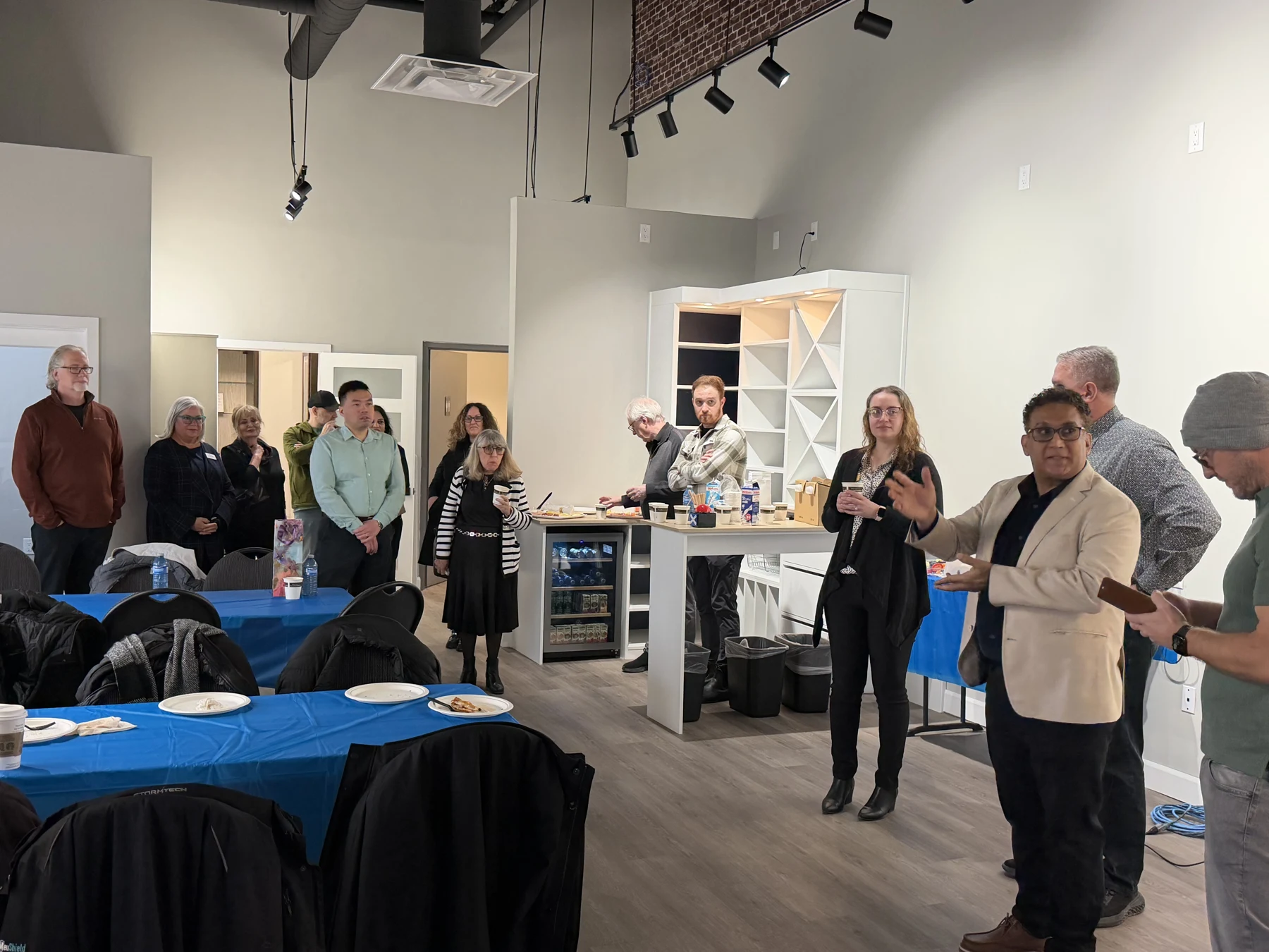 BEO members gathered for the March 2026 visit to Closets by Design